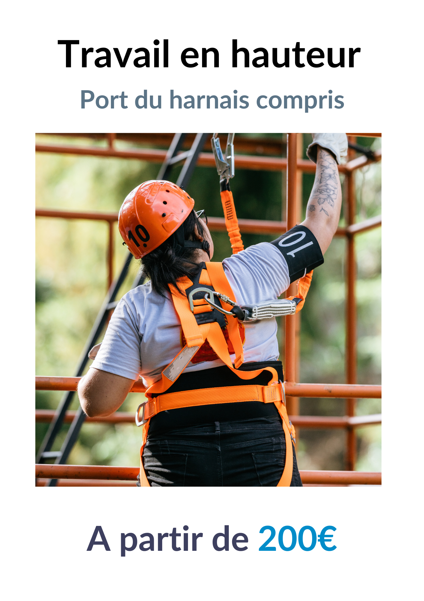 Formation travail en hauteur